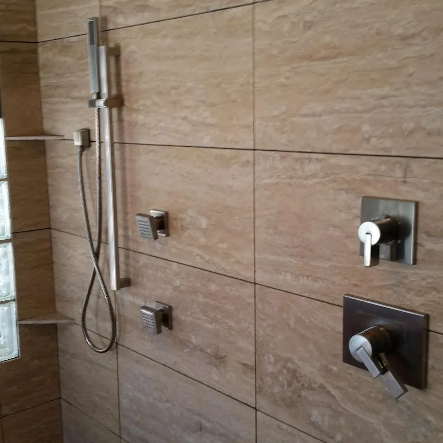 Shower fixture installation for Water Heater Replacement in Placerville